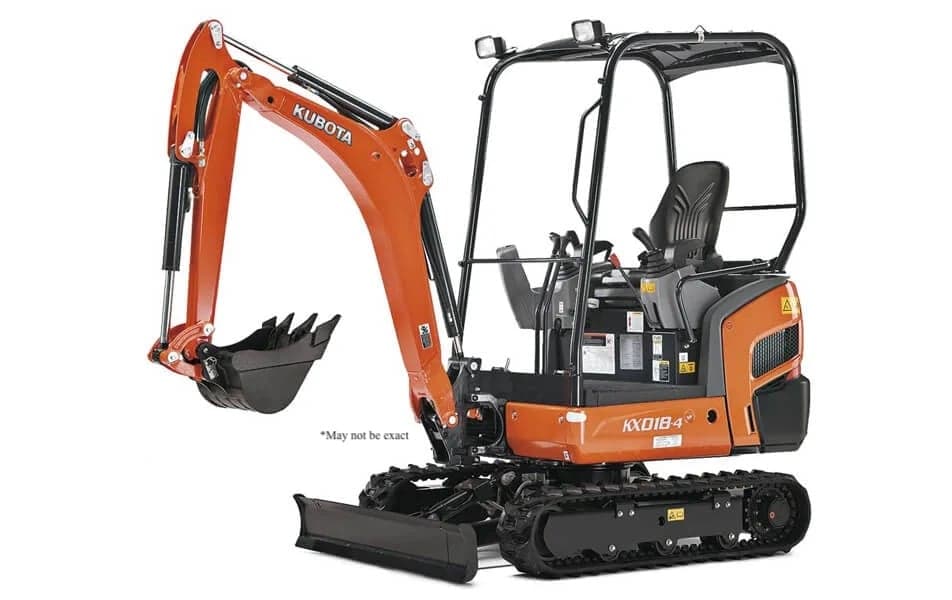 Kubota KX018 #16 (AE) - 4,000lb Mini Excavator Kubota KX018 #16 (AE) - 4,000lb Mini Excavator
