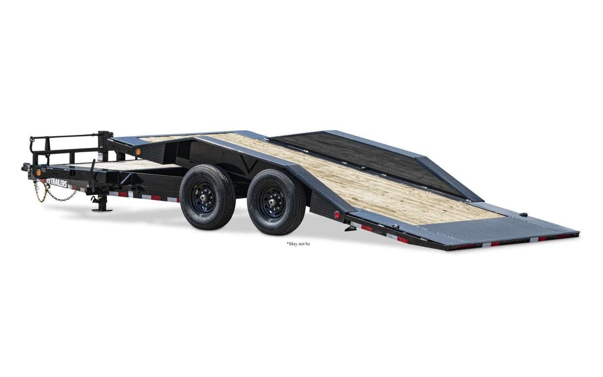 20' 16K Tilt Trailer #3 - Black PJ 20' 16K Tilt Trailer #3 - Black PJ