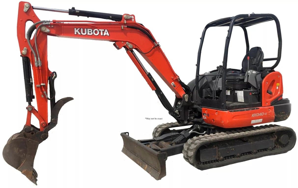 Kubota KX040 #370 (AE) - 10,000lb Mini Excavator (No Cab) Kubota KX040 #370 (AE) - 10,000lb Mini Excavator (No Cab)
